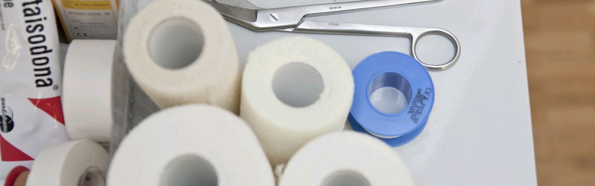Ersthelfer im Betrieb RTS Steuerberater, Ersthelfer, Arzt, Verband, Erste Hilfe