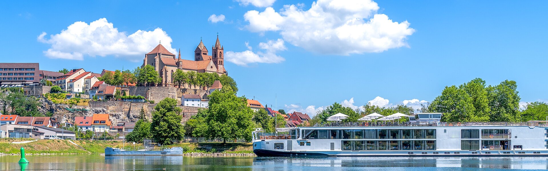 Schifffahrt in Breisach