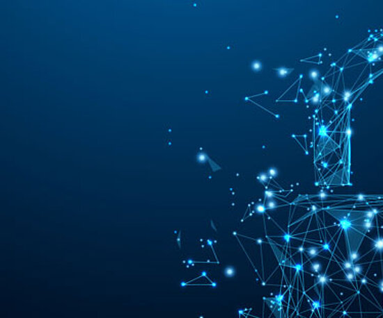 RTS Cybersecurity Schloss welches aus einem Netz besteht