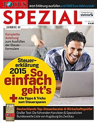 Magazin Focus Spezial Steuern 