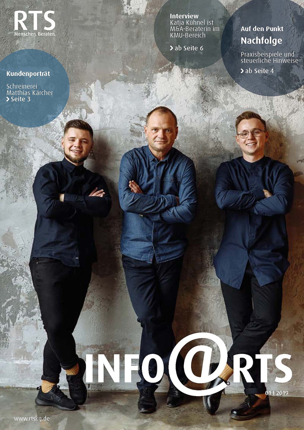 RTS Magazin Info@ Januar 2019 RTS Kundenmagazin Info@ 2019