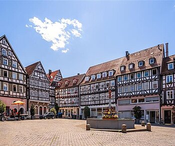 ECOVIS RTS Steuerberatung Schorndorf Stadtpark Gebäude von außen