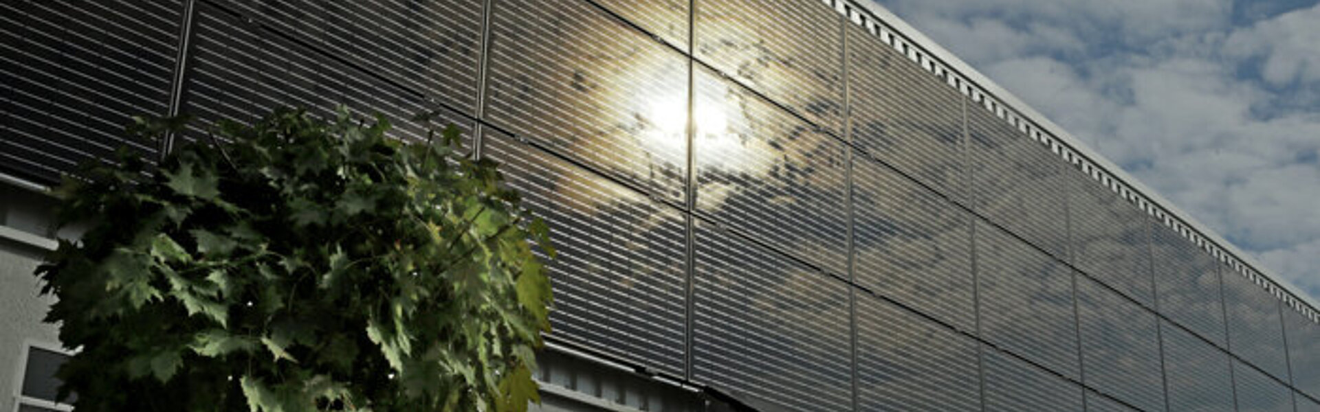 Photovoltaikanlagen: Zuordnung zum umsatzsteuerlichen Unternehmensvermögen am 02.10.2023 Photovoltaikanlage Gebäude Baum